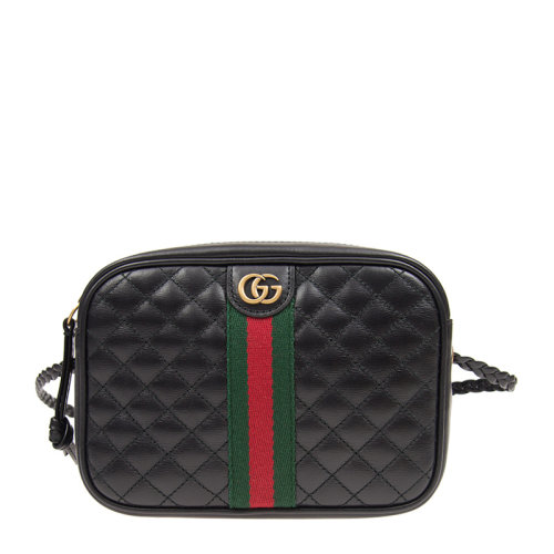 GUCCI/古驰   女士牛皮GG经典菱形纹理斜挎包单肩包