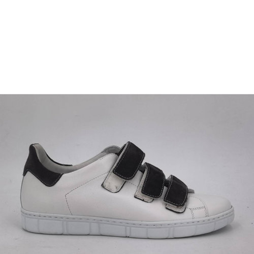 A.TESTONI/铁狮东尼 男士白色皮鞋 97763QY7