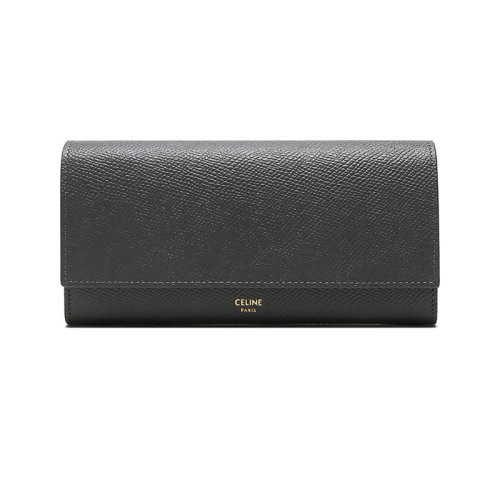 CELINE/赛琳女士牛皮革长款钱包钱夹10B563BEL