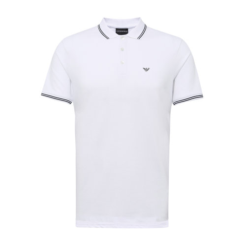 Emporio Armani/安普里奥阿玛尼 时尚经典款条纹领男士短POLO衫8N1F2B-1JPTZ-0945
