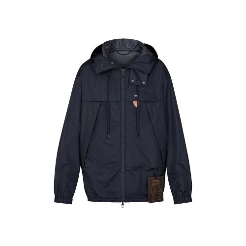  LV路易威登 22年秋冬 男士 夹克 防雨尼龙连帽短上衣 1A5CWF 1A5CW9 1A5CWE 1A5CW8 1A5CWA 1A5 预定商品2-8周发货