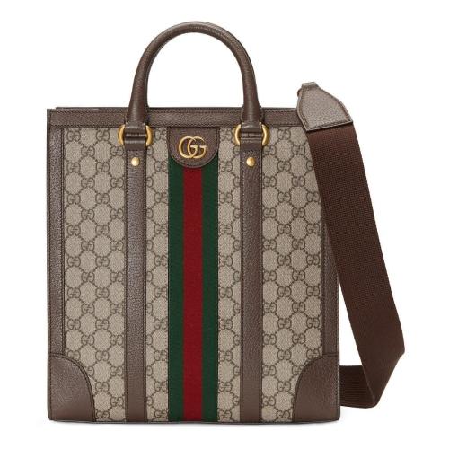  GUCCI古驰 22年秋冬 男士 Ophidia系列中号购物袋 724685 9C2ST 8746