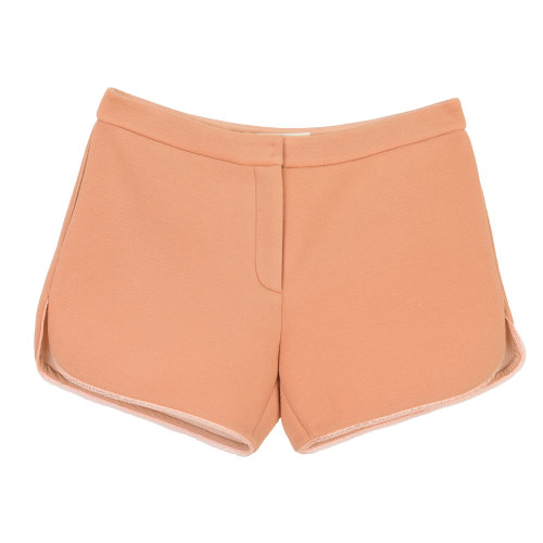 19年秋冬款nisiss/怡夕混纺挺括短裤女士短裤N142SI02