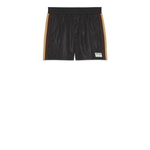 GUCCI古驰 22年秋冬 男士 饰Gucci标签游泳短裤 599585 XHAC2 1082