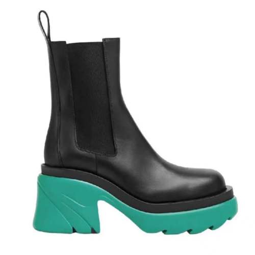 Bottega Veneta/葆蝶家 网红时尚百搭短靴667148VBS501474【主推】