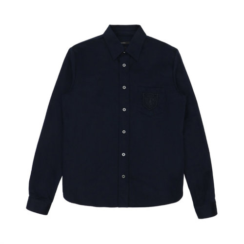 GUCCI/古驰 男士纯色棉质长袖上衣衬衣衬衫 387427-Z3572 多色可选