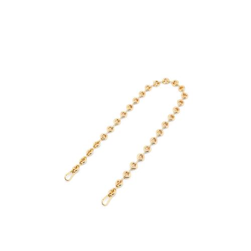  LOEWE罗意威 22年秋冬 女士 肩带 Doughnut chain strap in brass C181T03X01-8130