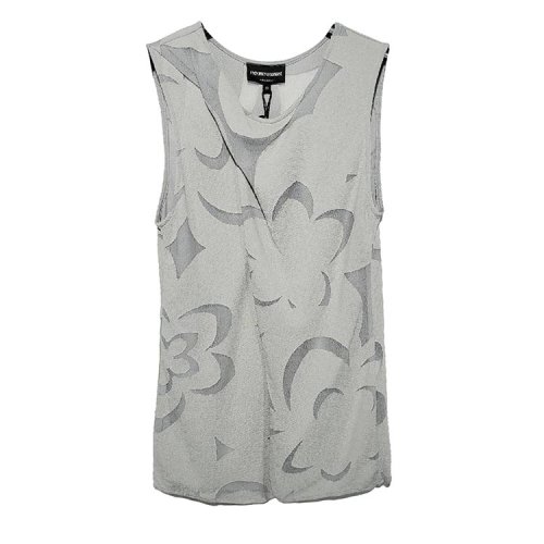 Emporio Armani/安普里奥阿玛尼 灰色女士T恤