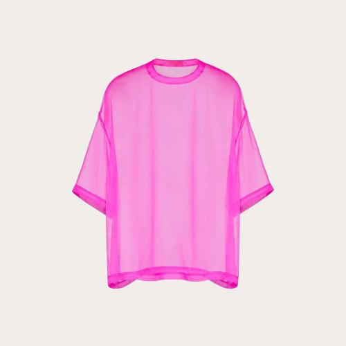  VALENTINO华伦天奴 22年秋冬 男士 短袖衬衫 TOP EN MOUSSELINE 1V0AAD207VMUWT