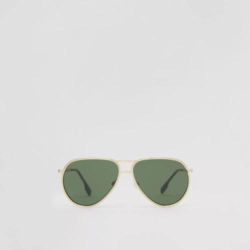  BURBERRY 22年秋冬 男士 飞行员太阳眼镜 40822871