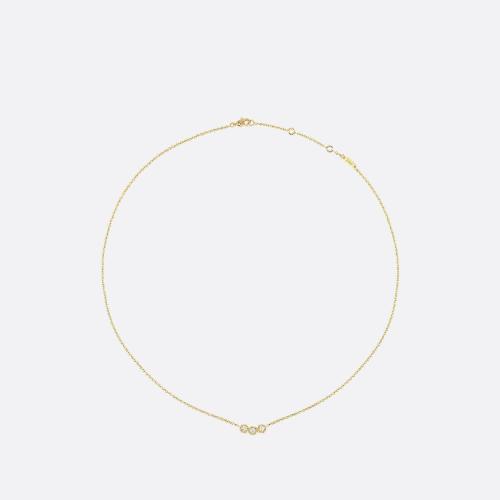  DIOR迪奥 22年春夏 女士 项链 Mimirose 项链 JMRO95010_0000 预定商品1-3周发货