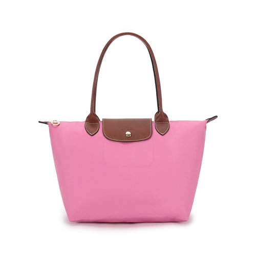 Longchamp/珑骧 女款尼龙长柄中号购物袋 2605 089
