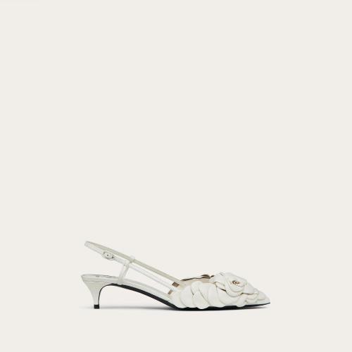  VALENTINO华伦天奴 22年秋冬 女士 中跟凉鞋 ESCARPINS a BRIDE ARRIERE ATELIER SHOES VALENT 预定商品1-3周发货