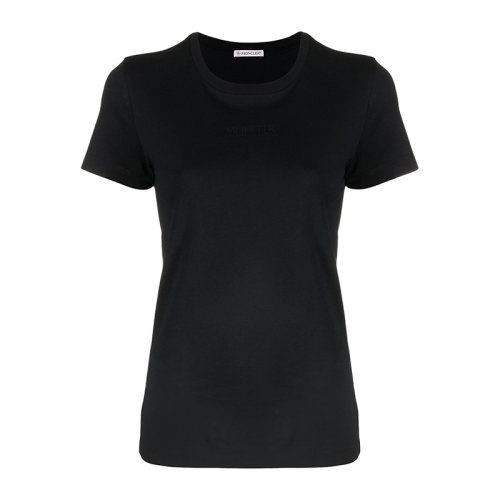 MONCLER 蒙克莱 女士 服装 21春夏 圆领简约棉质T恤 女士短袖T恤