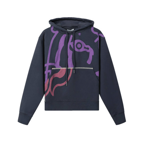 KENZO/高田贤三 女卫衣 女士棉质K-Tiger加绒款连帽卫衣运动衫 2SW662 4MO