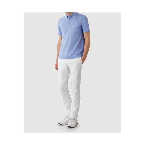  HERMES爱马仕 男士 短袖Polo Polo boutonne broderie H H072325HA693XL 预定商品1-3周发货