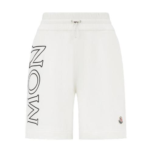  MONCLER蒙可蒙克莱 22年秋冬 女士 休闲裤 徽标短裤 H20938H00018809KX034