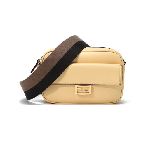 FENDI/芬迪 女士牛皮迷你单肩斜挎包 8BS042 A5DY