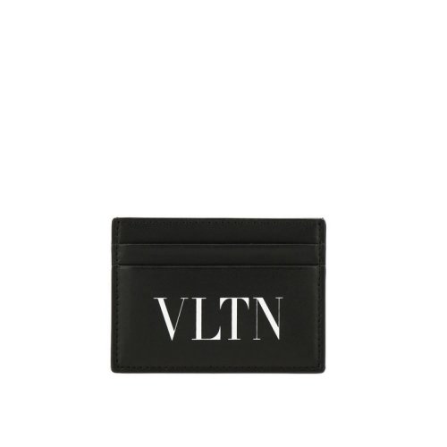  Valentino/华伦天奴 男士黑色皮革钱包卡包零钱包 SY2P0448 LVN 0NO PLSX