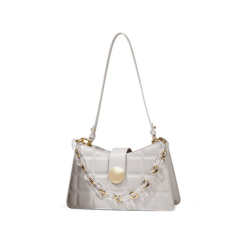 GeleiStory/GeleiStory 手提便当包包2021新款小众设计轻奢牛皮单肩包女