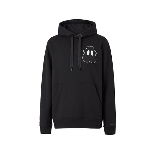 BURBERRY/博柏利 男款棉质连帽卫衣运动衫Monster贴片 80519231