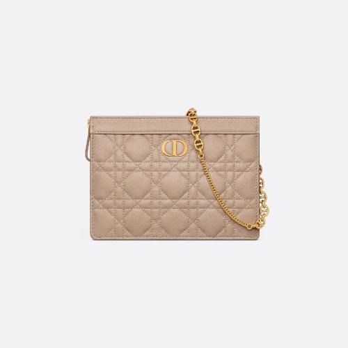  DIOR迪奥 22年秋冬 女士 单肩包 Pochette zippee a chaine Dior Caro S5106UWHC_M45U