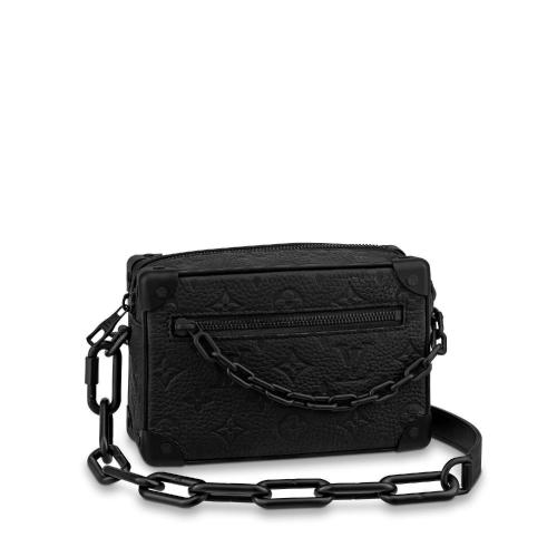  LV路易威登 22年秋冬 男士 单肩包 MINI SOFT TRUNK 链条包 M55702 预定商品2-6周发货