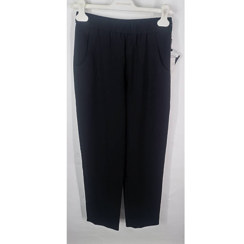 Giorgio Armani/乔治阿玛尼 女士黑色休闲裤 PAP07T PA121 999