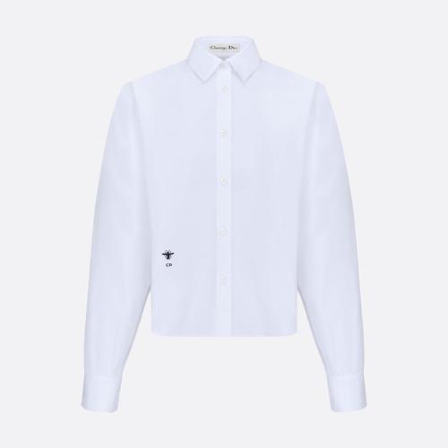  DIOR迪奥 22年秋冬 女士 长袖衬衫 Blouse 251B47A3356_X0100