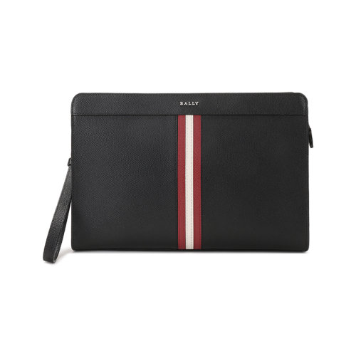 BALLY/巴利【22春夏新款】男士皮质手拿包条纹 TIDEO LT