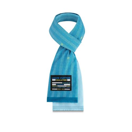  LV路易威登 22年秋冬 男士 围巾 DAMIER STRIPES 长围巾 M77584