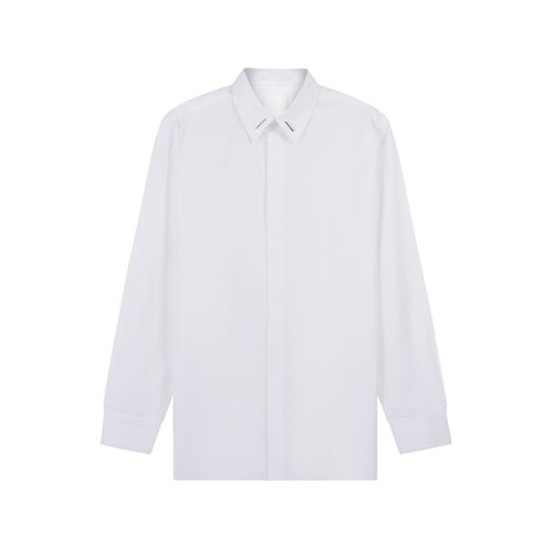 Givenchy/纪梵希【22春夏新款】男士棉质修身版长袖衬衫 BM60QK109F