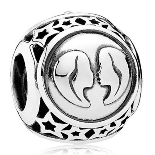 PANDORA/潘多拉 珍藏十二星座系列女士银色925银镂空设计DIY手链珠子串饰串珠 7919 多款可选