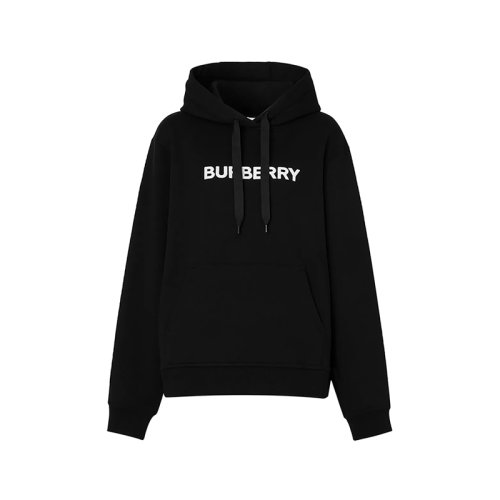 BURBERRY/博柏利 【22秋冬新款】 女款棉质连帽卫衣运动衫徽标印花 80543861