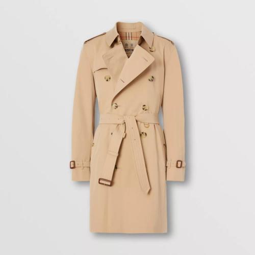  BURBERRY 22年秋冬 男士 肯辛顿版型 – 中长款 Heritage Trench 风衣 80583311