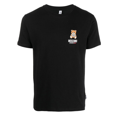 MOSCHINO/莫斯奇诺 男士男装棉质时尚简约圆领短袖T恤 A192481210555