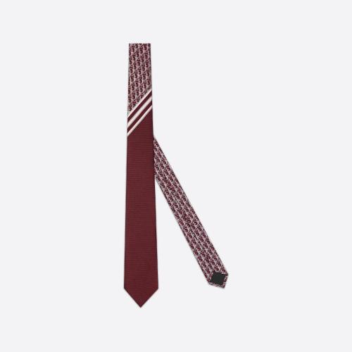  DIOR迪奥 22年秋冬 男士 领带 Dior 印花领带 01C1047A0266_C388