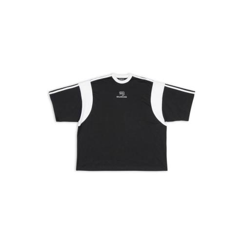  BALENCIAGA巴黎世家 22年秋冬 男士 短袖T恤 SPORTY B宽松T恤 699182TMVC41070