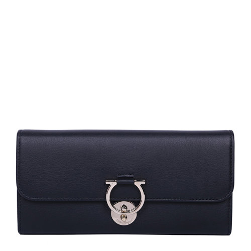 Salvatore Ferragamo/菲拉格慕 女士时尚长款钱包 22-D182-684181（99新S级未使用）