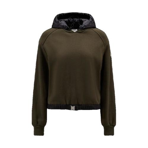  MONCLER蒙可蒙克莱 22年秋冬 女士 长袖T恤 Fleece Hoodie H20938G00012809LC833