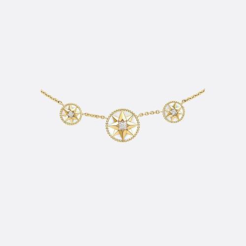  DIOR迪奥 22年秋冬 女士 项链 Rose des Vents 项链 JRDV95146_0000 预定商品1-3周发货