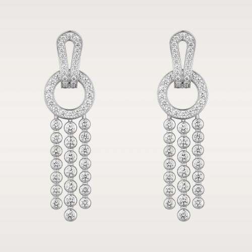  CARTIER 22年秋冬 女士 耳环 Agrafe耳环 金