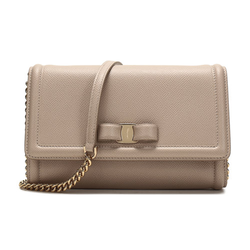 Salvatore Ferragamo/菲拉格慕 女士牛皮单肩斜挎包 22C940