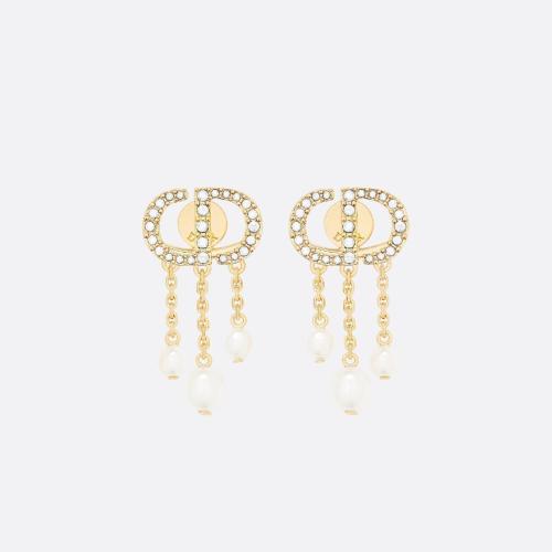  DIOR迪奥 22年秋冬 女士 耳环 Petit CD 耳环 E1549PTCCY_D301 预定商品1-3周发货