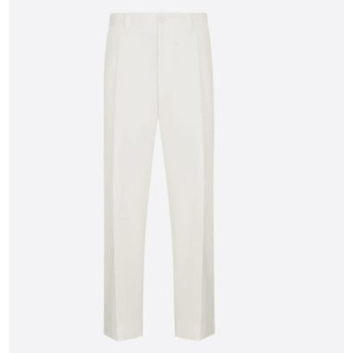  DIOR/迪奥 男士白色棉质休闲裤 193C155A4451 030 PLFSX