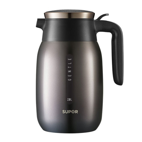 supor/苏泊尔 星空不锈钢真空保温壶2.0L晨曦KC20BK1