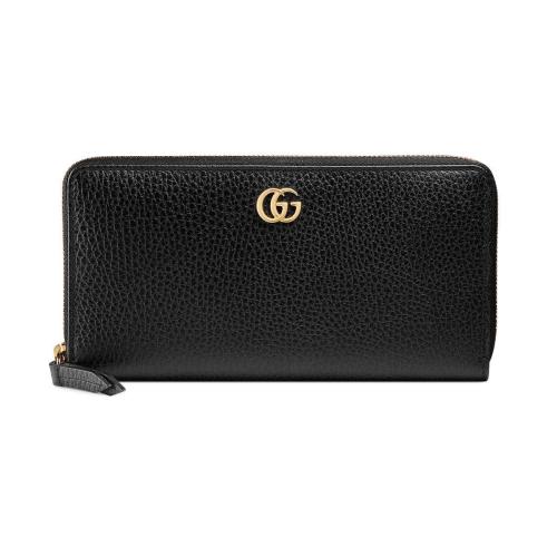  GUCCI古驰 22年秋冬 女士 皮革全拉链式钱包 456117 CAO0G 1000 预定商品2-6周发货