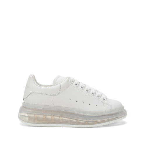 AlexanderMcQueen/亚历山大麦昆 ALEXANDER MCQUEEN 亚历山大·麦昆 女士牛皮阔型系带运动鞋 611698 WHX98