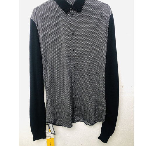 Emporio Armani/安普里奥阿玛尼 男士黑色针织衫 S1CM2T S149C 042