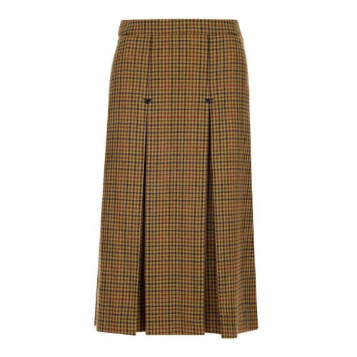 CELINE/赛琳  思琳女装  百搭 女士混色羊毛半身裙 2J086212G.18MM